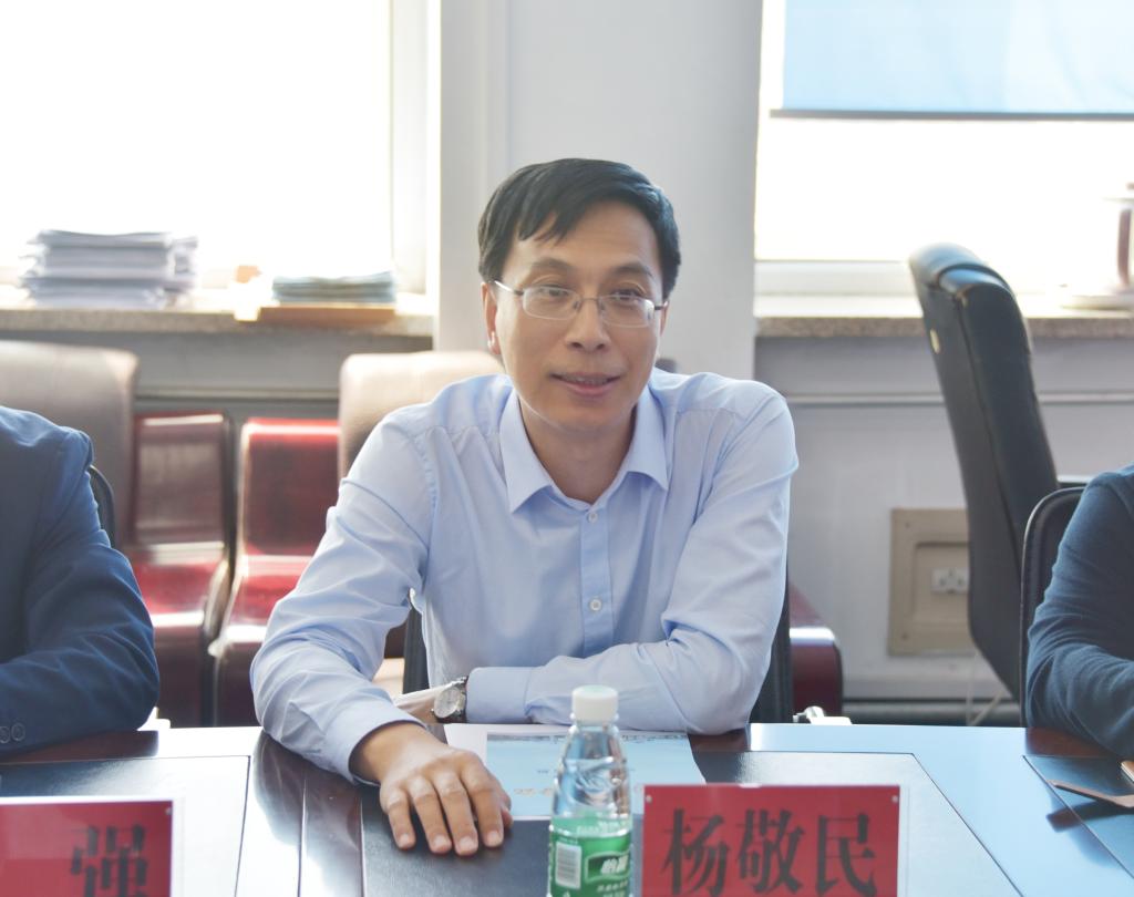 党委常委,副校长杨敬民在仪式上致辞下午,桦川县职教中心在我校召开了