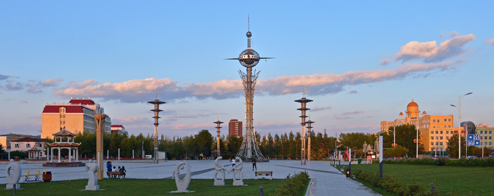 《明珠广场》-牡丹江-牡丹江师范学院